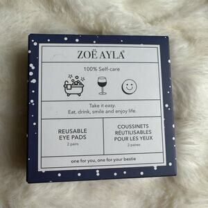 NEW in Box Zoe Ayla Reusable Eye Pads 2 Pairs